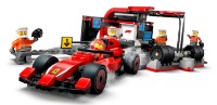 Set de construcție Lego City Pit Stop Ferrari F1 (60443)