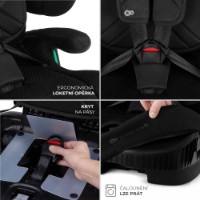 Scaun auto pentru copii Kinderkraft Fix2Go i-Size Black (KCFI2GO0BLK0000) imaginea #7 — magazin online Desire.md
