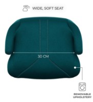 Scaun auto înălțător pentru copii Kinderkraft I-Boost 2 i-Size Green (KCIBOO02GRE0000) imaginea #3 — magazin online Desire.md