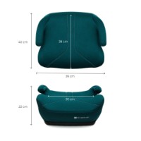 Scaun auto înălțător pentru copii Kinderkraft I-Boost 2 i-Size Green (KCIBOO02GRE0000) imaginea #5 — magazin online Desire.md