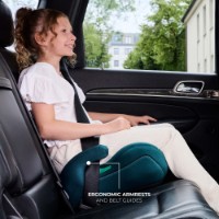 Scaun auto înălțător pentru copii Kinderkraft I-Boost 2 i-Size Pink (KCIBOO02PNK0000) imaginea #4 — magazin online Desire.md