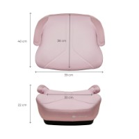 Scaun auto înălțător pentru copii Kinderkraft I-Boost 2 i-Size Pink (KCIBOO02PNK0000) imaginea #5 — magazin online Desire.md