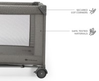 Pătuț pliabil Kinderkraft Joy2 Dark Grey (KLJOY02DGR00000) imaginea #6 — magazin online Desire.md