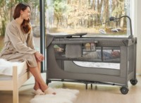 Pătuț pliabil Kinderkraft Joy2 Dark Grey (KLJOY02DGR000AC) imaginea #9 — magazin online Desire.md