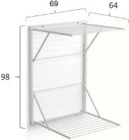 Сушилка для белья Arredamenti Koral White фото №3 — интернет-магазин Desire.md