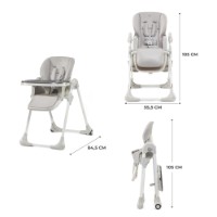 Scaun de masa Kinderkraft Yummy Gray (KKKYUMMGRY0000) imaginea #8 — magazin online Desire.md