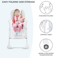 Scaun de masa Kinderkraft Yummy Multicolored (KKKYUMMMUL0000) imaginea #4 — magazin online Desire.md