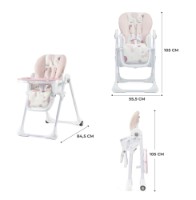 Scaun de masa Kinderkraft Yummy Pink (KKKYUMMPNK0000) imaginea #7 — magazin online Desire.md