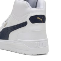 Bocanci pentru bărbați Puma Shuffle Downtown Mid Puma White/Navy/Gold, s.42 imaginea #6 — magazin online Desire.md