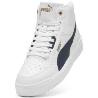 Bocanci pentru bărbați Puma Shuffle Downtown Mid Puma White/Navy/Gold, s.43 imaginea #5 — magazin online Desire.md