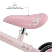 Беговел Kinderkraft Cutie Flash Pink (KRCUFL00PNK0000) фото №3 — интернет-магазин Desire.md