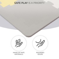 Коврик-пазл Kinderkraft Luno Sharpes Yellow (KPLUSH00YEL0000) фото №4 — интернет-магазин Desire.md