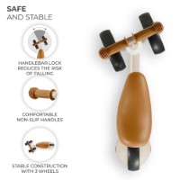 Беговел Kinderkraft Cutie Light Beige (KRCUTI00BEG0000) фото №4 — интернет-магазин Desire.md