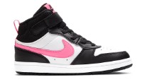 Ботинки детские Nike Court Borough Mid 2 Ps Black/White/Sunset Pulse, s.29.5 фото №8 — интернет-магазин Desire.md
