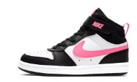 Ботинки детские Nike Court Borough Mid 2 Ps Black/White/Sunset Pulse, s.31.5 фото №6 — интернет-магазин Desire.md