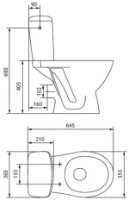 Vas WC Cersanit Mito Koral Pro (125126) imaginea #5 — magazin online Desire.md