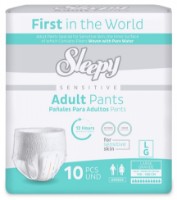 Chiloți-scutece adulți Sleepy Sensitive L 10pcs