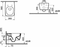 Унитаз DuraBagno First 5331 + 004 фото №2 — интернет-магазин Desire.md