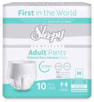 Chiloți-scutece adulți Sleepy Sensitive M 10pcs