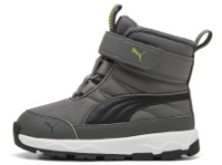 Ботинки детские Puma Evolve Cast Iron/Puma Black/Lime Smash, s.24 фото №2 — интернет-магазин Desire.md