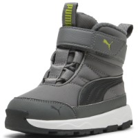 Ботинки детские Puma Evolve Cast Iron/Puma Black/Lime Smash, s.25 фото №5 — интернет-магазин Desire.md