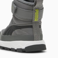 Ботинки детские Puma Evolve Cast Iron/Puma Black/Lime Smash, s.25 фото №6 — интернет-магазин Desire.md
