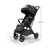 Коляска Kinderkraft Nubi 3 Midnight Black (KSNUBI03BLK0000) фото №10 — интернет-магазин Desire.md