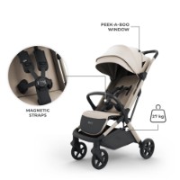 Коляска Kinderkraft Nubi 3 Sand Beige (KSNUBI03BEG0000) фото №3 — интернет-магазин Desire.md
