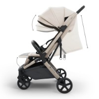 Коляска Kinderkraft Nubi 3 Sand Beige (KSNUBI03BEG0000) фото №4 — интернет-магазин Desire.md