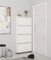 Обувница Mobildor-Lux Leo Slim 90x16x164 White (10008625)