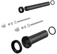 Set de accesorii pentru toaletă cu piese extinse pentru persoane cu activitate fizică limitată Alcaplast M9000 (82614)