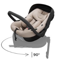 Scaun auto pentru copii Kinderkraft I-Light Beige (KCILIT00BEG0000) imaginea #2 — magazin online Desire.md