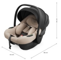 Scaun auto pentru copii Kinderkraft I-Light Beige (KCILIT00BEG0000) imaginea #8 — magazin online Desire.md