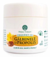 Unguent Herbal Therapy Galbenele si Propolis 40ml