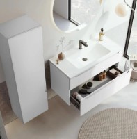 Шкаф-пенал Orka Messina 40 White фото №2 — интернет-магазин Desire.md