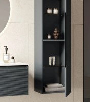 Шкаф-пенал Orka Olbia 40 Anthracite фото №3 — интернет-магазин Desire.md