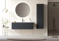 Шкаф-пенал Orka Olbia 40 Anthracite фото №4 — интернет-магазин Desire.md