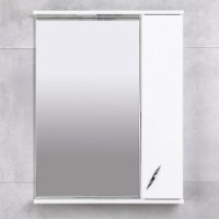 Шкаф с зеркалом Bayro Dalas 600x750 R (122481)