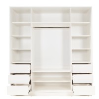 Шкаф Andra Gama Petra LDC-D3XLE-4 -Set фото №2 — интернет-магазин Desire.md