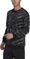 Мужская толстовка Adidas Essentials French Terry Camo-Print Black, s.L фото №2 — интернет-магазин Desire.md