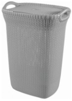 Корзина для белья Curver Knit 57L Light Grey (241533)
