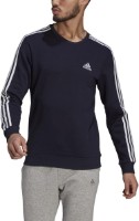 Мужская толстовка Adidas Sweater Essentials Fleece 3S Legend Ink/White, s.M фото №2 — интернет-магазин Desire.md