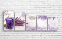 Pictură ArtDesign Lavender 161x60cm (C-10220)