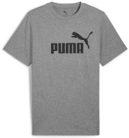 Tricou bărbătesc Puma Ess No. 1 Logo Tee Medium Gray Heather, s.XS imaginea #1 — magazin online Desire.md