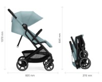 Carucior Cybex Beezy BLK B Stormy Blue (524000167) imaginea #3 — magazin online Desire.md