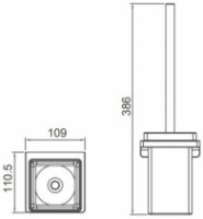 Perie WC Gappo G30810-9 imaginea #2 — magazin online Desire.md