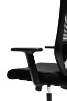 Scaun de birou CUSTO Belfast Black (100.01-0064) imaginea #7 — magazin online Desire.md