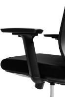 Scaun de birou CUSTO Bergamo Black (100.01-0065) imaginea #4 — magazin online Desire.md