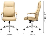 Scaun de birou Deli DL91017 imaginea #2 — magazin online Desire.md