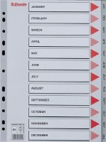 Separator de foi Esselte Jan-Dec (SL00114)